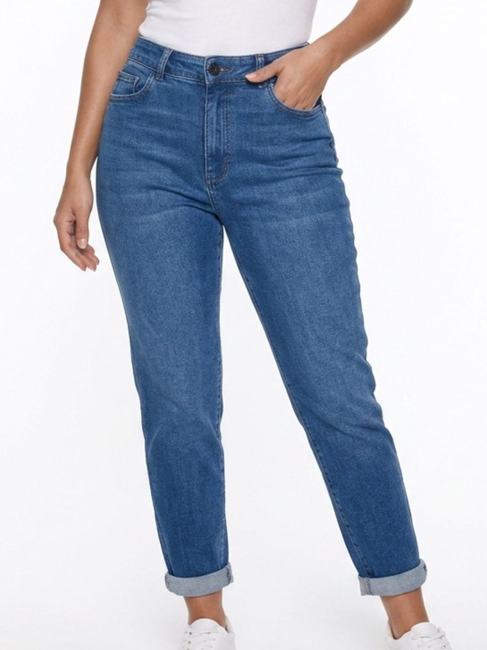 FITJEANS | Stretchy High-Rise Slim Straight Jeans Women’s Size Medium